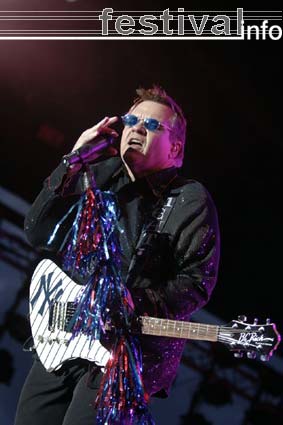 Meat Loaf op Arrow Rock 2005 foto