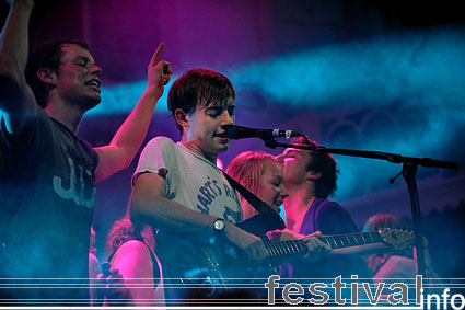 Bombay Bicycle Club op London Calling #2 2009 foto