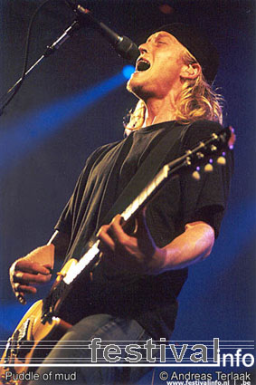 Puddle Of Mudd op Lowlands 2002 foto