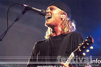 Puddle Of Mudd op Lowlands 2002 foto