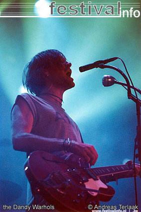 The Dandy Warhols op Lowlands 2002 foto