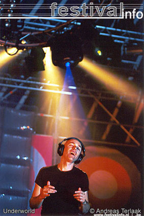 Underworld op Lowlands 2002 foto