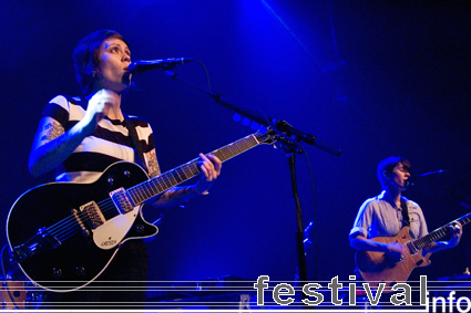 Tegan & Sara op Crossing Border 2009 foto