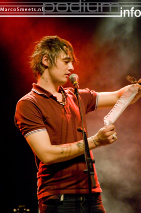 Peter Doherty op Peter Doherty - 24/11 - Effenaar foto