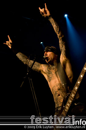 Biohazard op Persistence Tour 2009 foto