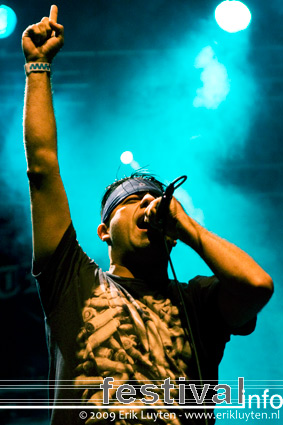 Death By Stereo op Persistence Tour 2009 foto
