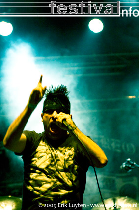 Death By Stereo op Persistence Tour 2009 foto