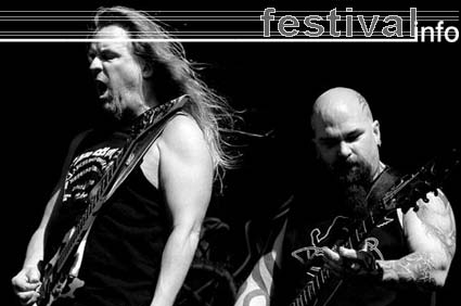 Slayer op Fields of Rock 2005 foto