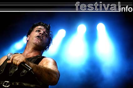 Rammstein op Fields of Rock 2005 foto