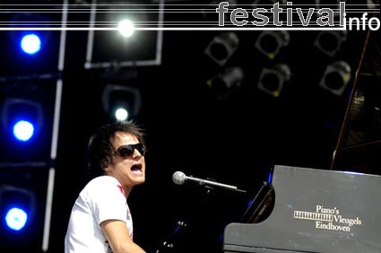 Jamie Cullum op Rockin' Park 2005 foto