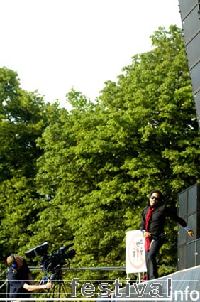 Foto Lenny Kravitz op Rockin' Park 2005