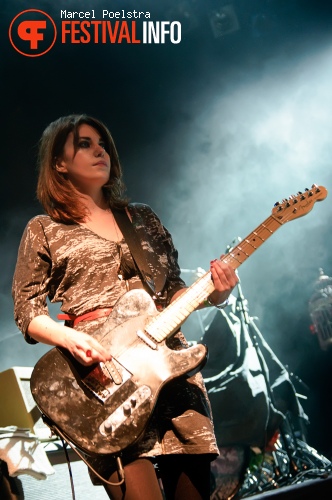 Blood Red Shoes op Lowlands LLaunch foto