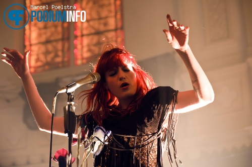 Florence + The Machine op Florence And The Machine - 22/2 - Paradiso foto