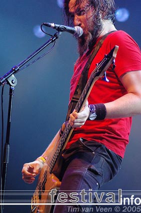 Mastodon op Roskilde 2005 foto