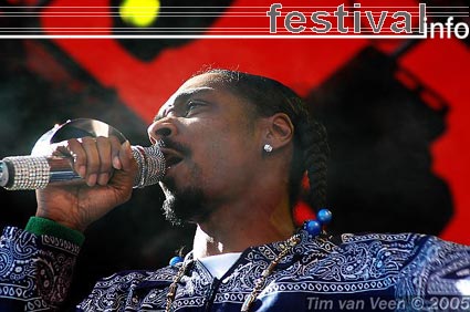 Snoop Dogg op Roskilde 2005 foto