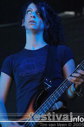 The Ponys op Roskilde 2005 foto