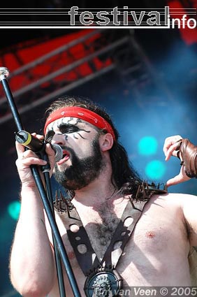 Foto Turbonegro op Roskilde 2005