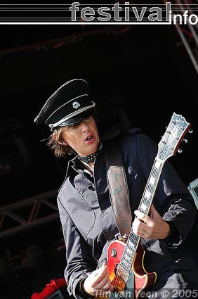 Foto Turbonegro op Roskilde 2005