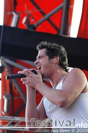 Audioslave op Roskilde 2005 foto