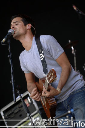 Gabriel Rios op Parkpop 2005 foto