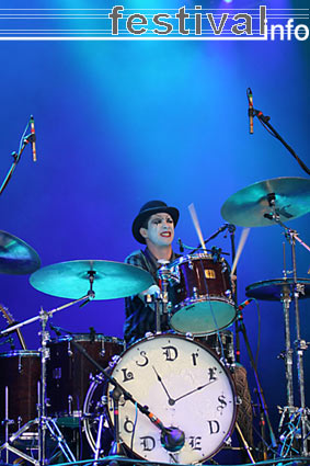 The Dresden Dolls op Rock Werchter 2005 foto