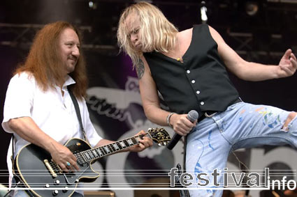 Uriah Heep op Bospop 2005 foto