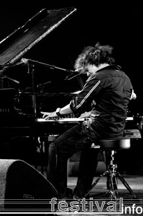 Jamie Cullum op North Sea Jazz 2005 foto