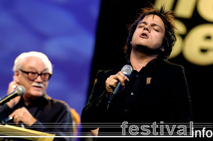 Jamie Cullum op North Sea Jazz 2005 foto