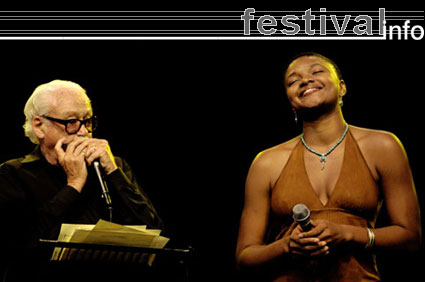 Toots Thielemans op North Sea Jazz 2005 foto