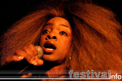 Leela James op North Sea Jazz 2005 foto