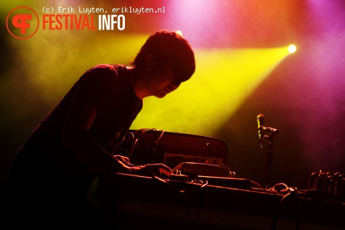 Fuck Buttons op Motel Mozaïque 2010 foto