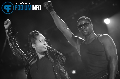 Alicia Keys op Alicia Keys - 8/5 - Gelredome foto