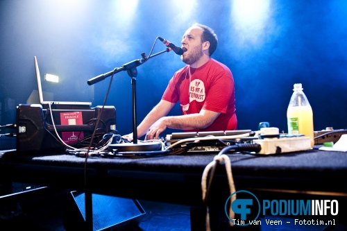 Dan Le Sac vs. Scroobius Pip op Klub Radar 11 - 15/5 - Tivoli foto