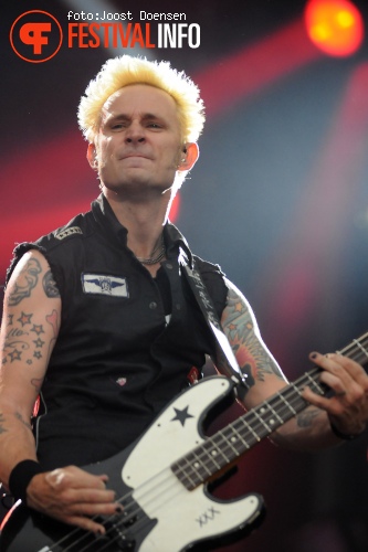 Green Day op Pinkpop 2010 foto