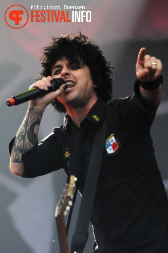 Green Day op Pinkpop 2010 foto