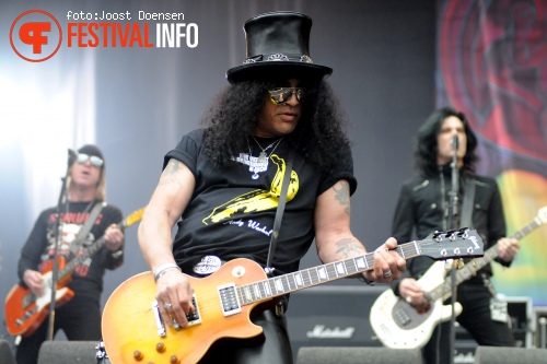 Slash op Pinkpop 2010 foto