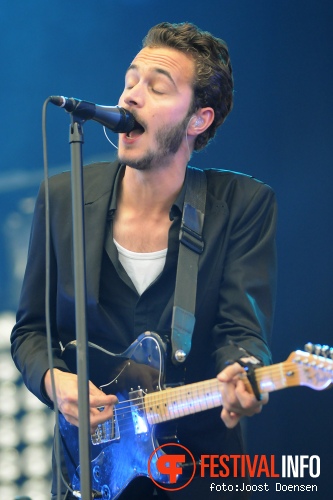 Editors op Pinkpop 2010 foto