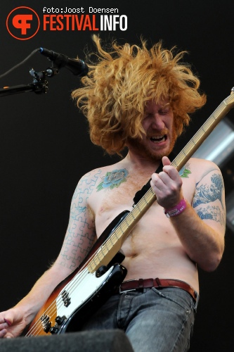 Biffy Clyro op Pinkpop 2010 foto