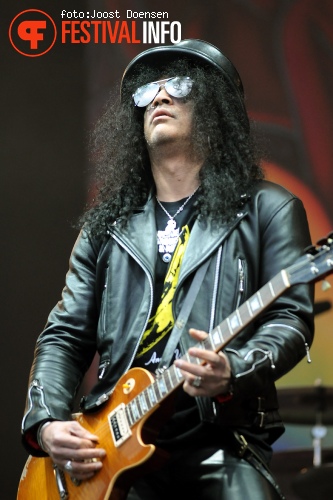 Slash op Pinkpop 2010 foto