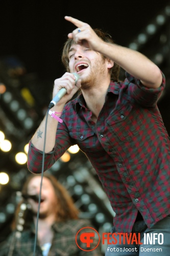 Paolo Nutini op Pinkpop 2010 foto