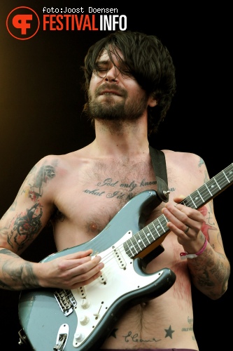 Biffy Clyro op Pinkpop 2010 foto