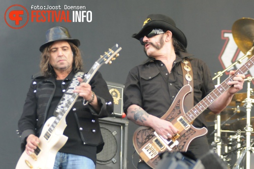 Motörhead op Pinkpop 2010 foto