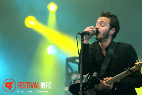 Editors op Pinkpop 2010 foto