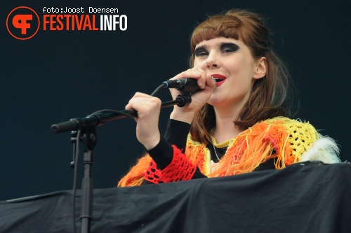 Kate Nash op Pinkpop 2010 foto