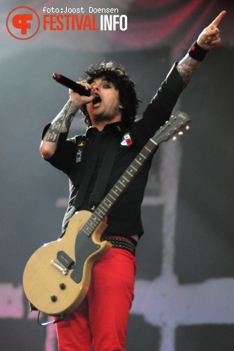 Green Day op Pinkpop 2010 foto