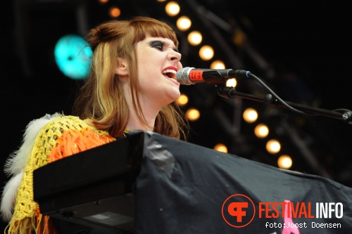 Kate Nash op Pinkpop 2010 foto