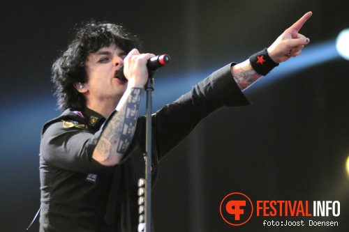 Green Day op Pinkpop 2010 foto