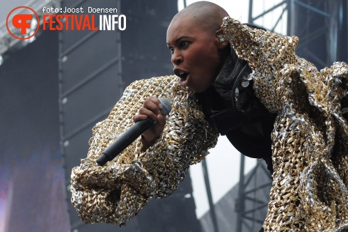 Skunk Anansie op Pinkpop 2010 foto