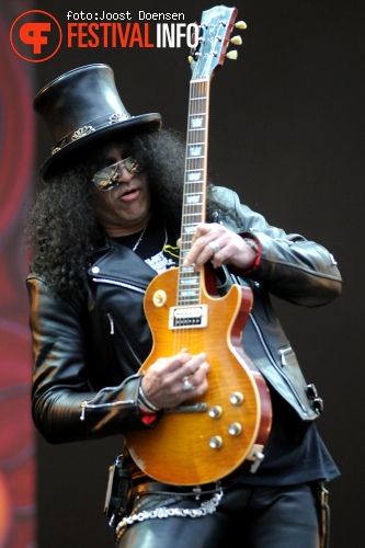 Slash op Pinkpop 2010 foto