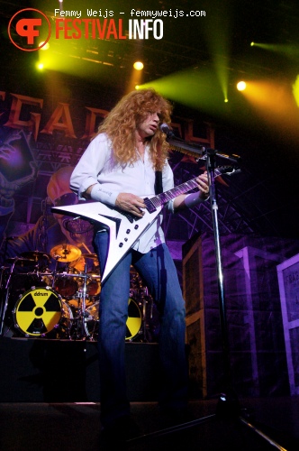 Megadeth op Megadeth - 7/6 - 013 foto